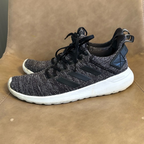 Adidas men’s Lyte Racer Byd black gray shoes sneaker athletic size 9.5 - Picture 3 of 9